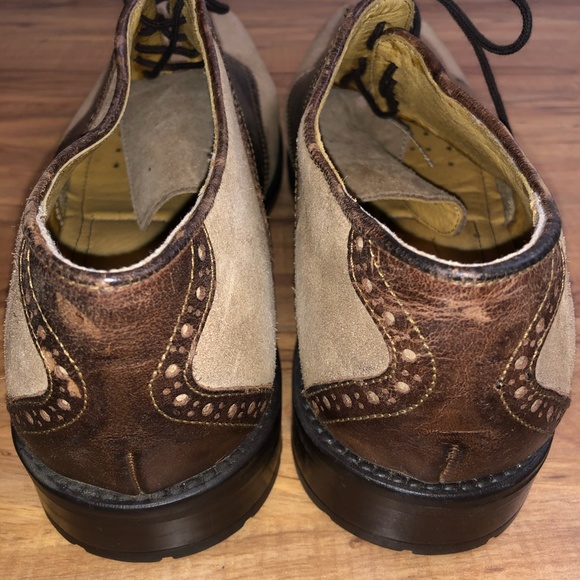 MENS STAFFORD BROWN/TAN LEATHER DRESS LOAFER main image 7